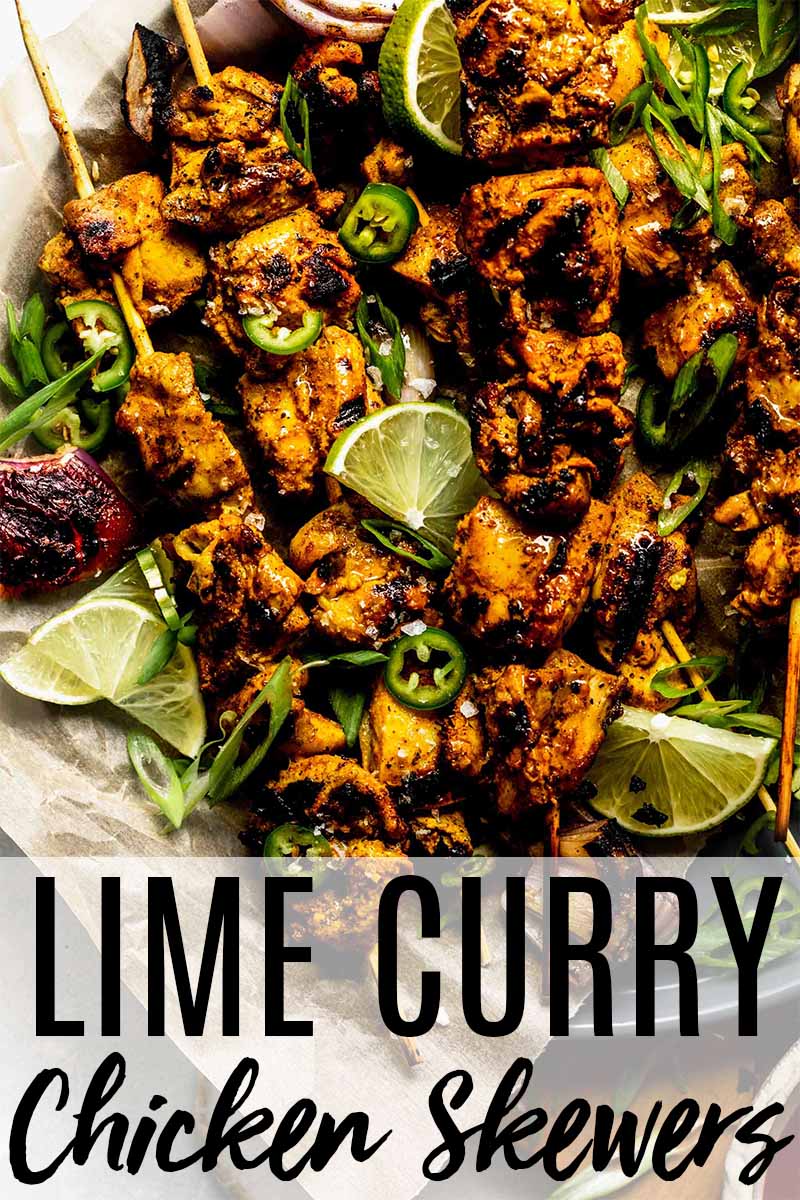 Party-Perfect Curry Chicken Skewers: Grill or Broiler Ready